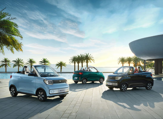 2 Kapı 2 Koltuk Wuling Ev Araba Mini Wuling Hong Guang 280KM