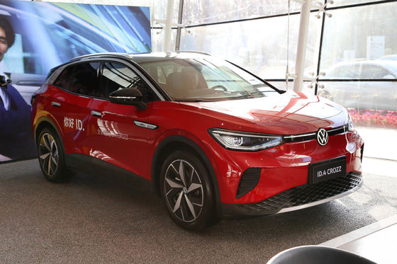 ID.4 CROZZ VW EV Arabalar 400-550KM Saf Elektrikli Araba 5 Kapı 5 Koltuk