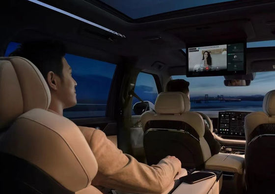 5 Kapı 6 Koltuk Geely Zeekr Ev 009 Zeekr Elektrikli Araba 702-822KM Uzun Menzilli