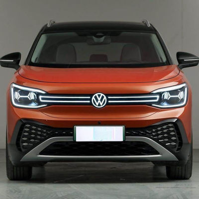 VW ID.6 CROZZ Çin Araba Üreticisi 439-586KM Saf Elektrikli Araba Orta Büyük Boy 5 Kapı 7 koltuk