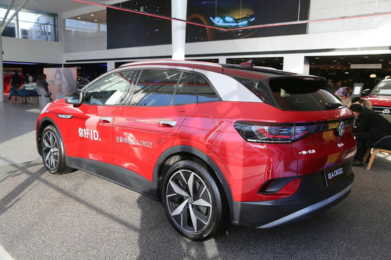 ID.4 CROZZ VW Sedan Elektrikli Araba 400-550KM Saf Elektrikli Suv 5 Kapı 5 Koltuk
